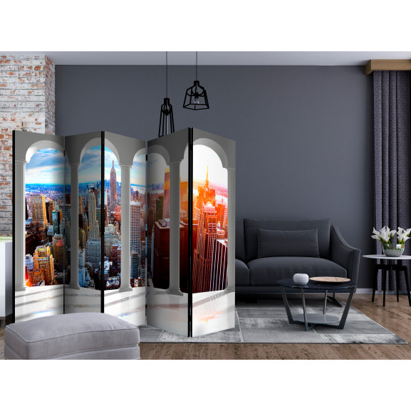 Paravan pillars and new york ii [room dividers] 225 cm x 172 cm