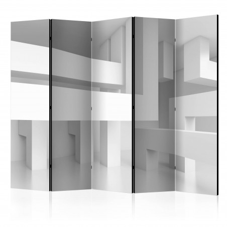 Paravan Alabaster Maze Ii [Room Dividers] 225 cm x 172 cm-01