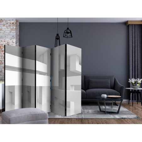 Paravan Alabaster Maze Ii [Room Dividers] 225 cm x 172 cm-01