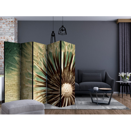 Paravan Focus On Dandelion Ii [Room Dividers] 225 cm x 172 cm-01