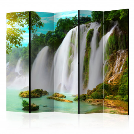 Paravan Detian Waterfall (China) Ii [Room Dividers] 225 cm x 172 cm-01