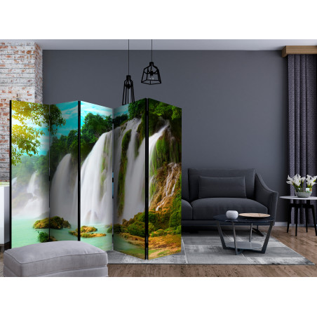 Paravan Detian Waterfall (China) Ii [Room Dividers] 225 cm x 172 cm-01