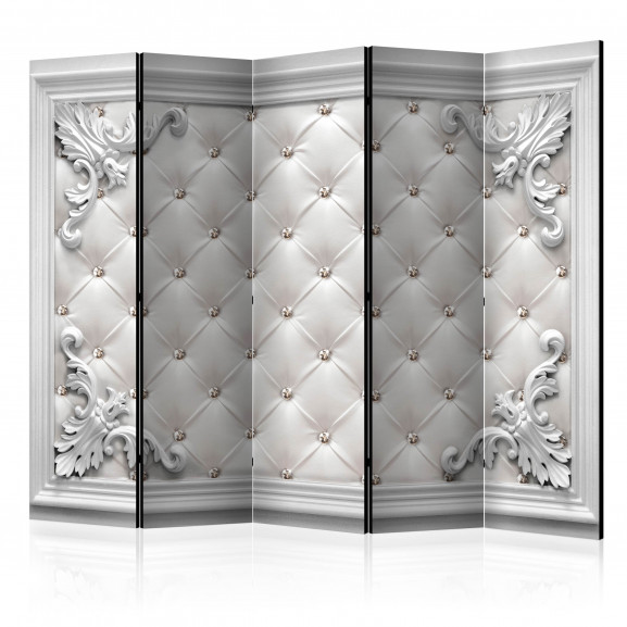 Paravan Quilted Leather Ii [Room Dividers] 225 cm x 172 cm 172