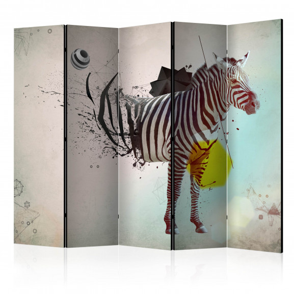 Paravan In Disharmony With Nature Ii [Room Dividers] 225 cm x 172 cm