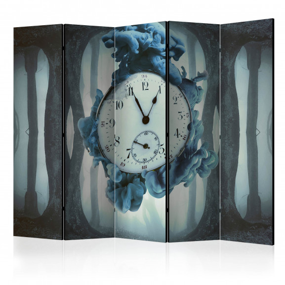 Paravan Surrealism Of Time Ii [Room Dividers] 225 cm x 172 cm