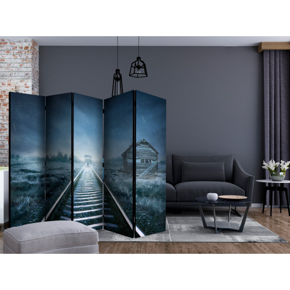 Paravan The Ghost Train Ii [Room Dividers] 225 cm x 172 cm Artgeist