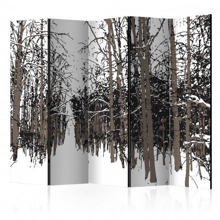 Paravan Trees Autumn Ii [Room Dividers] 225 cm x 172 cm-01