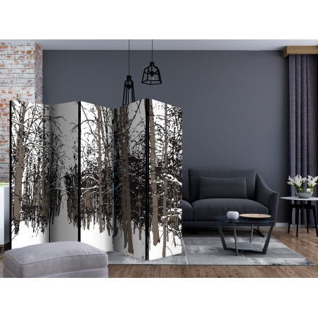 Paravan Trees Autumn Ii [Room Dividers] 225 cm x 172 cm-01