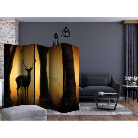 Paravan Deer In His Natural Habitat Ii [Room Dividers] 225 cm x 172 cm-01