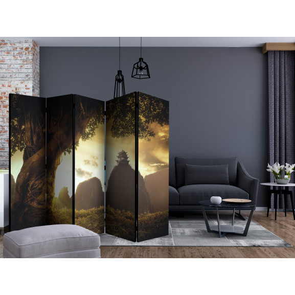 Paravan Mysterious China Ii [Room Dividers] 225 cm x 172 cm Artgeist imagine antiquemob.ro