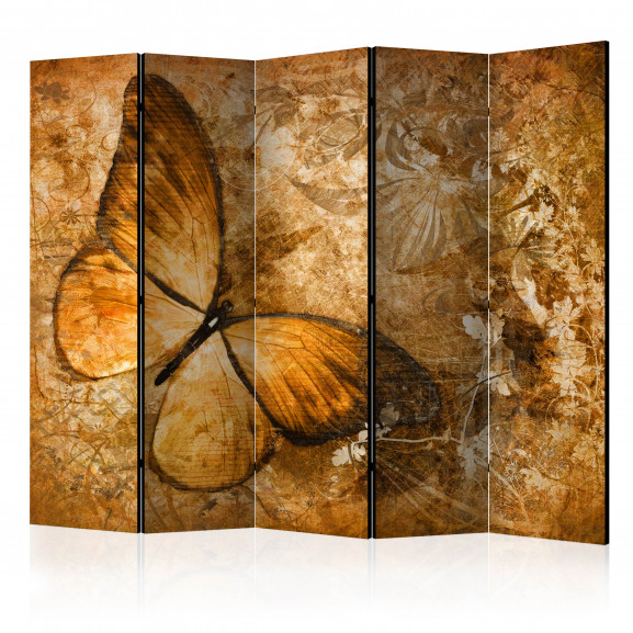 Paravan Butterfly (Sepia) Ii [Room Dividers] 225 cm x 172 cm