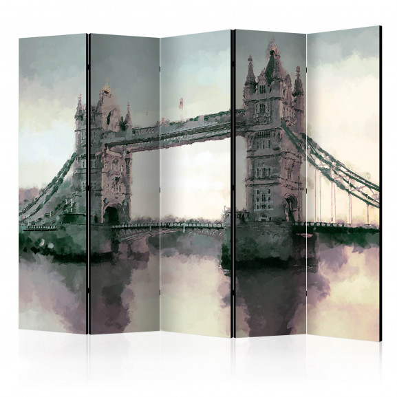 Paravan Victorian Tower Bridge Ii [Room Dividers] 225 cm x 172 cm 172