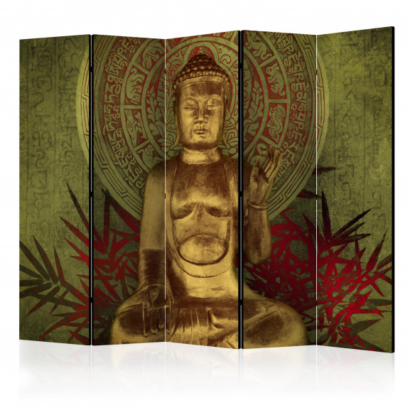 Paravan Golden Buddha Ii [Room Dividers] 225 cm x 172 cm