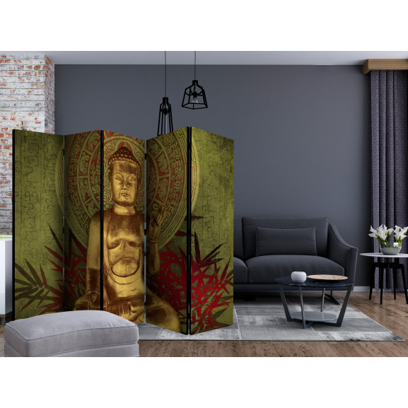 Paravan golden buddha ii [room dividers] 225 cm x 172 cm