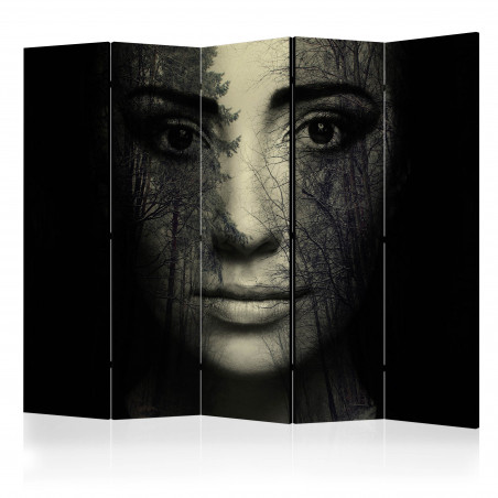 Paravan Forest Mask Ii [Room Dividers] 225 cm x 172 cm-01