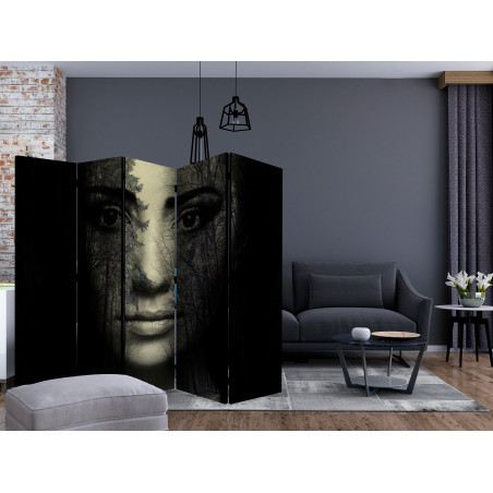 Paravan Forest Mask Ii [Room Dividers] 225 cm x 172 cm-01
