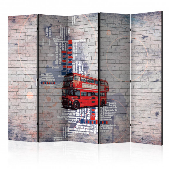 Paravan My London... Ii [Room Dividers] 225 cm x 172 cm