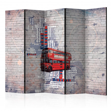 Paravan My London... Ii [Room Dividers] 225 cm x 172 cm-01