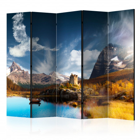 Paravan Bird Cloud Ii [Room Dividers] 225 cm x 172 cm-01