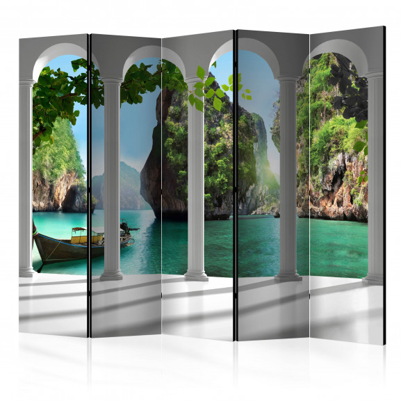 Paravan On The Terrace Ii [Room Dividers] 225 cm x 172 cm 172