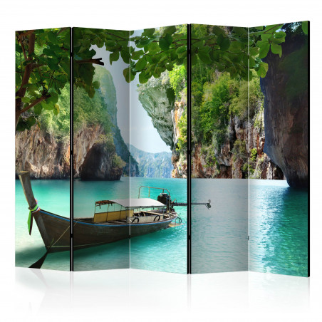 Paravan Desolate Boat Ii [Room Dividers] 225 cm x 172 cm-01