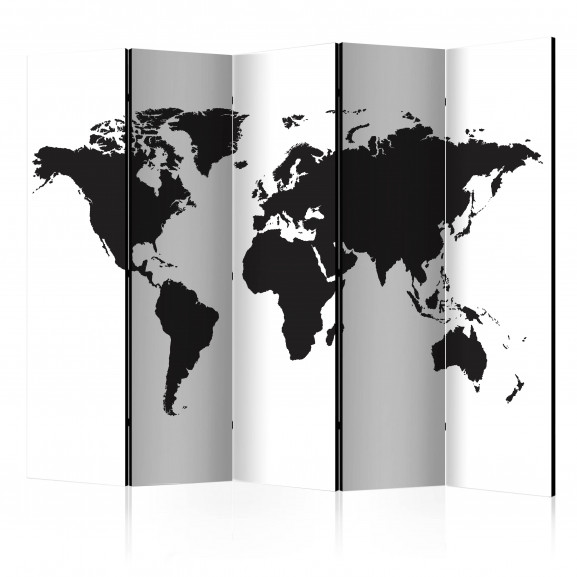 Paravan Black & White World Ii [Room Dividers] 225 cm x 172 cm