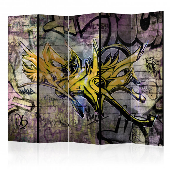 Paravan Stunning Graffiti Ii [Room Dividers] 225 cm x 172 cm