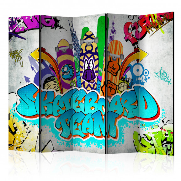 Paravan Skateboard Team Ii [Room Dividers] 225 cm x 172 cm