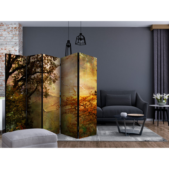 Paravan painted autumn ii [room dividers] 225 cm x 172 cm