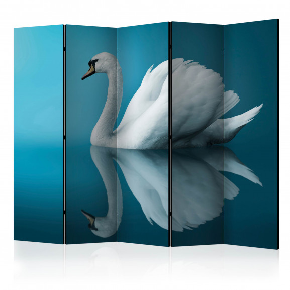 Paravan Swan Reflection Ii [Room Dividers] 225 cm x 172 cm