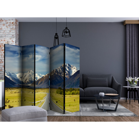 Paravan Southern Alps, New Zealand Ii [Room Dividers] 225 cm x 172 cm Artgeist