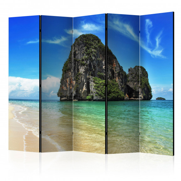 Paravan Exotic Landscape In Thailand, Railay Beach Ii [Room Dividers] 225 cm x 172 cm