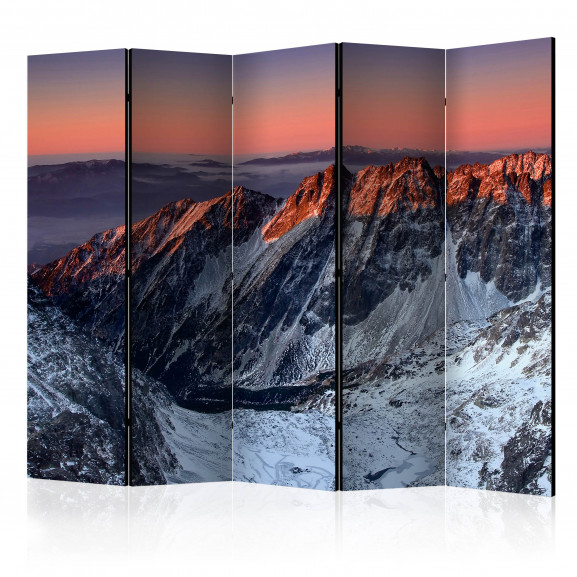 Paravan Beautiful Sunrise In The Rocky Mountains Ii [Room Dividers] 225 cm x 172 cm
