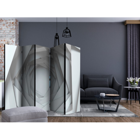 Paravan Geometrical Abyss Ii [Room Dividers] 225 cm x 172 cm-01