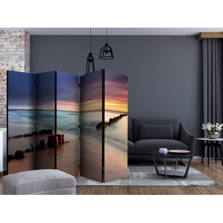 Paravan Beach Sunrise Ii [Room Dividers] 225 cm x 172 cm-01