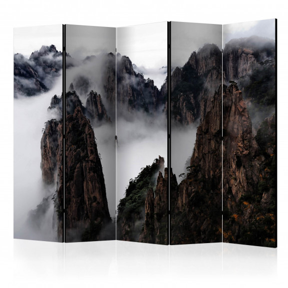 Paravan Sea Of Clouds In Huangshan Mountain, China Ii [Room Dividers] 225 cm x 172 cm