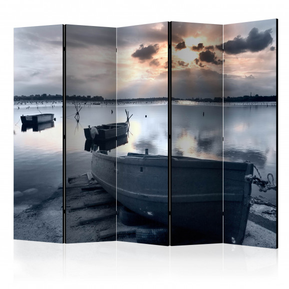 Paravan Little Port Boats Ii [Room Dividers] 225 cm x 172 cm