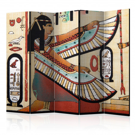 Paravan Egyptian Motif Ii [Room Dividers] 225 cm x 172 cm-01
