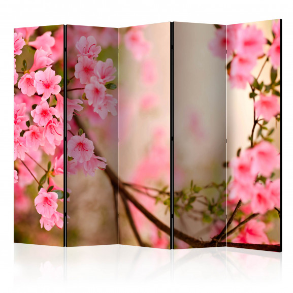 Paravan Pink Azalea Ii [Room Dividers] 225 cm x 172 cm