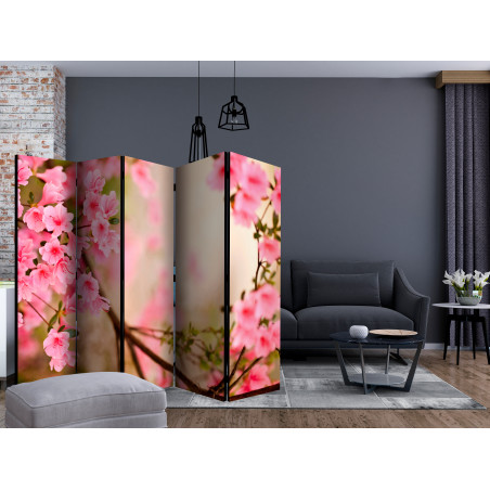 Paravan Pink Azalea Ii [Room Dividers] 225 cm x 172 cm-01