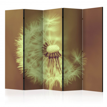 Paravan Dandelion (Sepia) Ii [Room Dividers] 225 cm x 172 cm-01