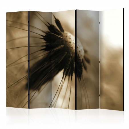 Paravan Dandelion Sepia Ii [Room Dividers] 225 cm x 172 cm-01