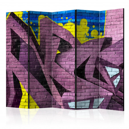 Paravan Street Art Graffiti Ii [Room Dividers] 225 cm x 172 cm-01