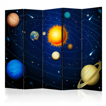 Paravan Solar System Ii [Room Dividers] 225 cm x 172 cm-01