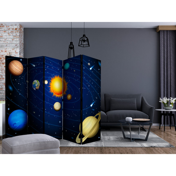 Paravan solar system ii [room dividers] 225 cm x 172 cm