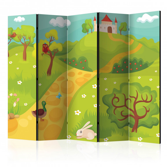 Paravan A Path To A Magical Castle Ii [Room Dividers] 225 cm x 172 cm