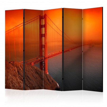 Paravan Golden Gate Bridge Ii [Room Dividers] 225 cm x 172 cm-01
