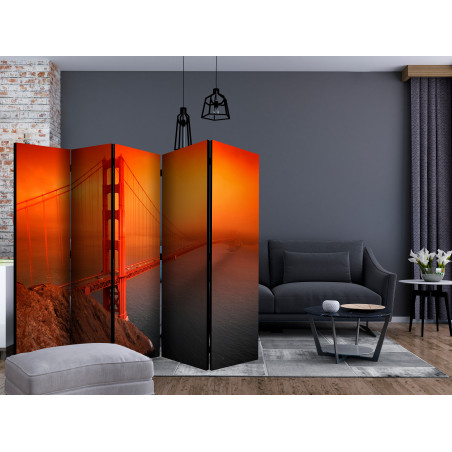 Paravan Golden Gate Bridge Ii [Room Dividers] 225 cm x 172 cm-01