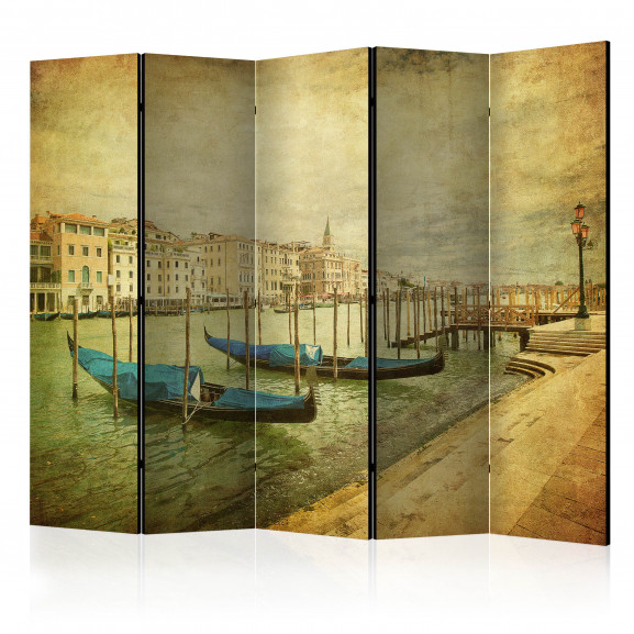 Paravan Grand Canal, Venice (Vintage) Ii [Room Dividers] 225 cm x 172 cm