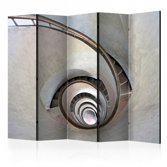 Paravan White Spiral Stairs Ii [Room Dividers] 225 cm x 172 cm